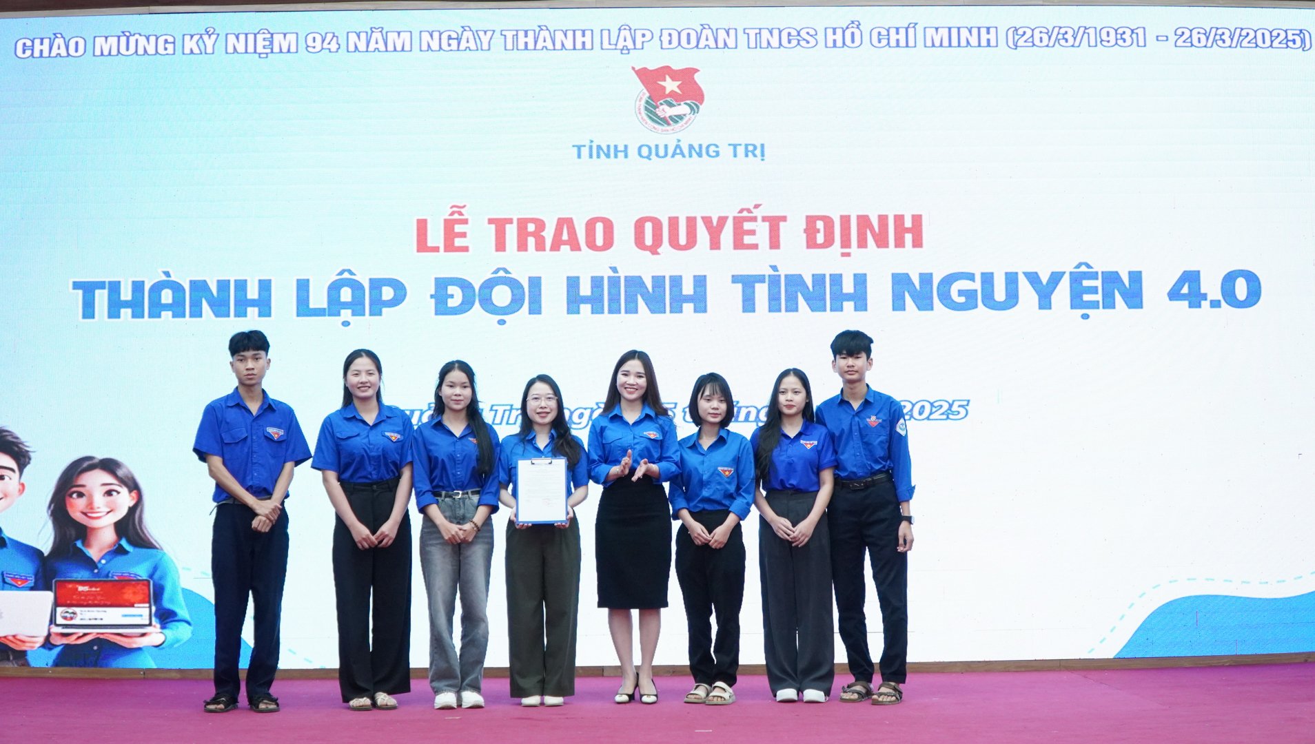 Quảng Trị tôn vinh 27 gương mặt trẻ tiêu biểu năm 2024 và giới thiệu 836 đoàn viên ưu tú để xem xét, kết nạp Đảng