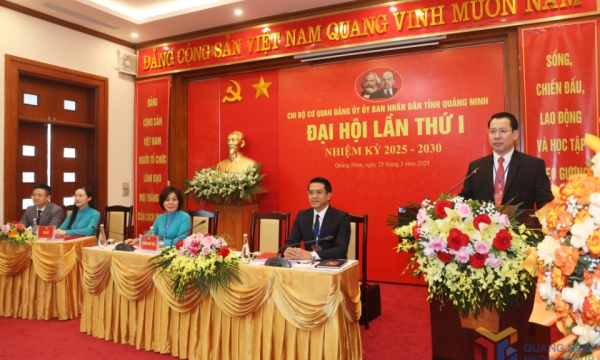 Đại hội lần thứ nhất Chi bộ Cơ quan Đảng ủy UBND tỉnh