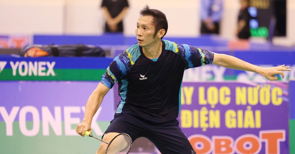 Tien Minh, de 42 años, derrotó a su junior Hai Dang en el Vietnam International Challenge