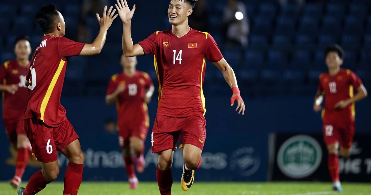 L'équipe U.22 du Vietnam a une chance de remporter le tournoi en Chine : elle doit battre le pays hôte !