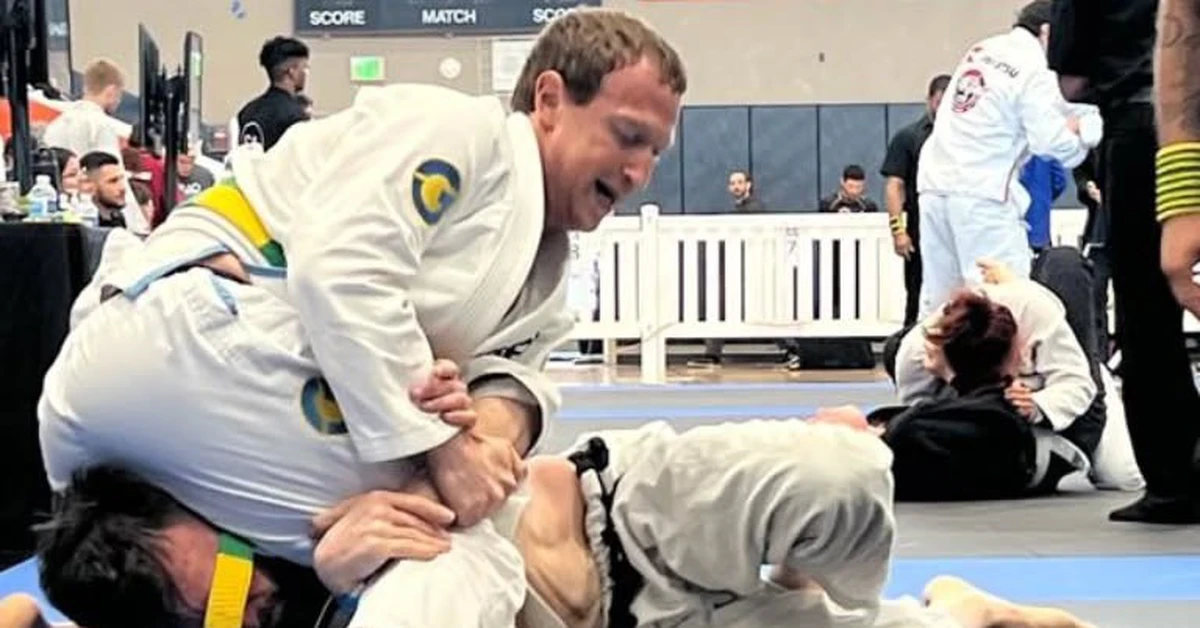 Mark Zuckerberg causa revuelo porque practica diligentemente jiu-jitsu