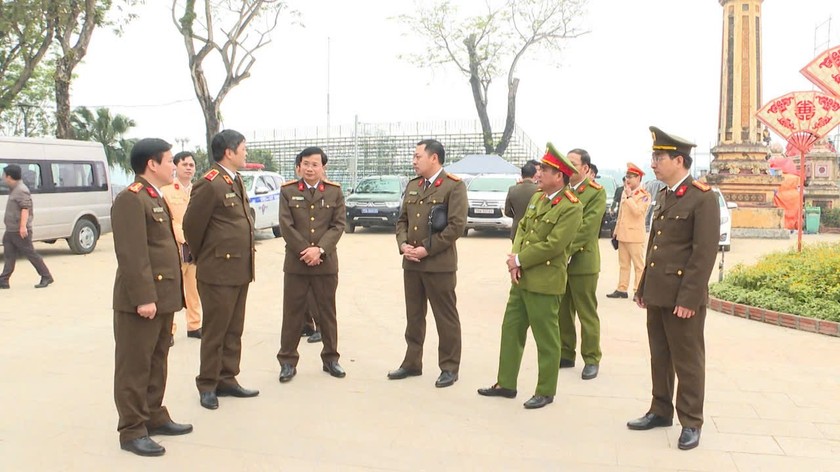 Công tác đảm bảo an ninh trật tự được lãnh đạo Công an thành phố đặt lên hàng đầu.