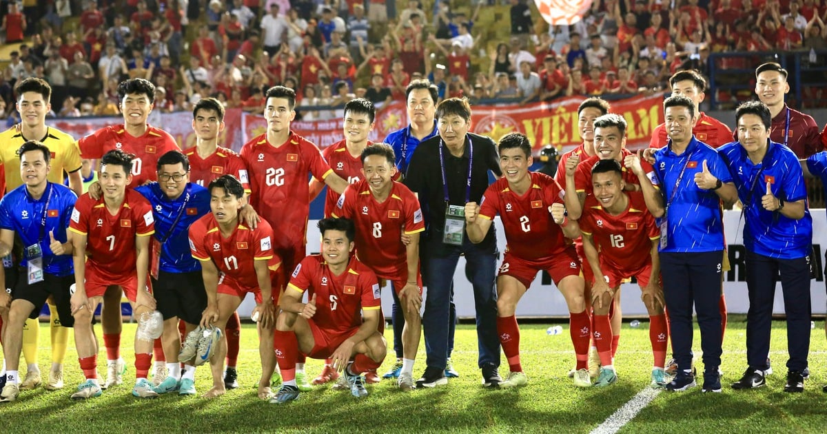 Classement des qualifications pour la Coupe d'Asie aujourd'hui : l'équipe du Vietnam occupe la première place