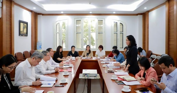 Deputy Minister Trinh Thi Thuy works with Hung Yen province