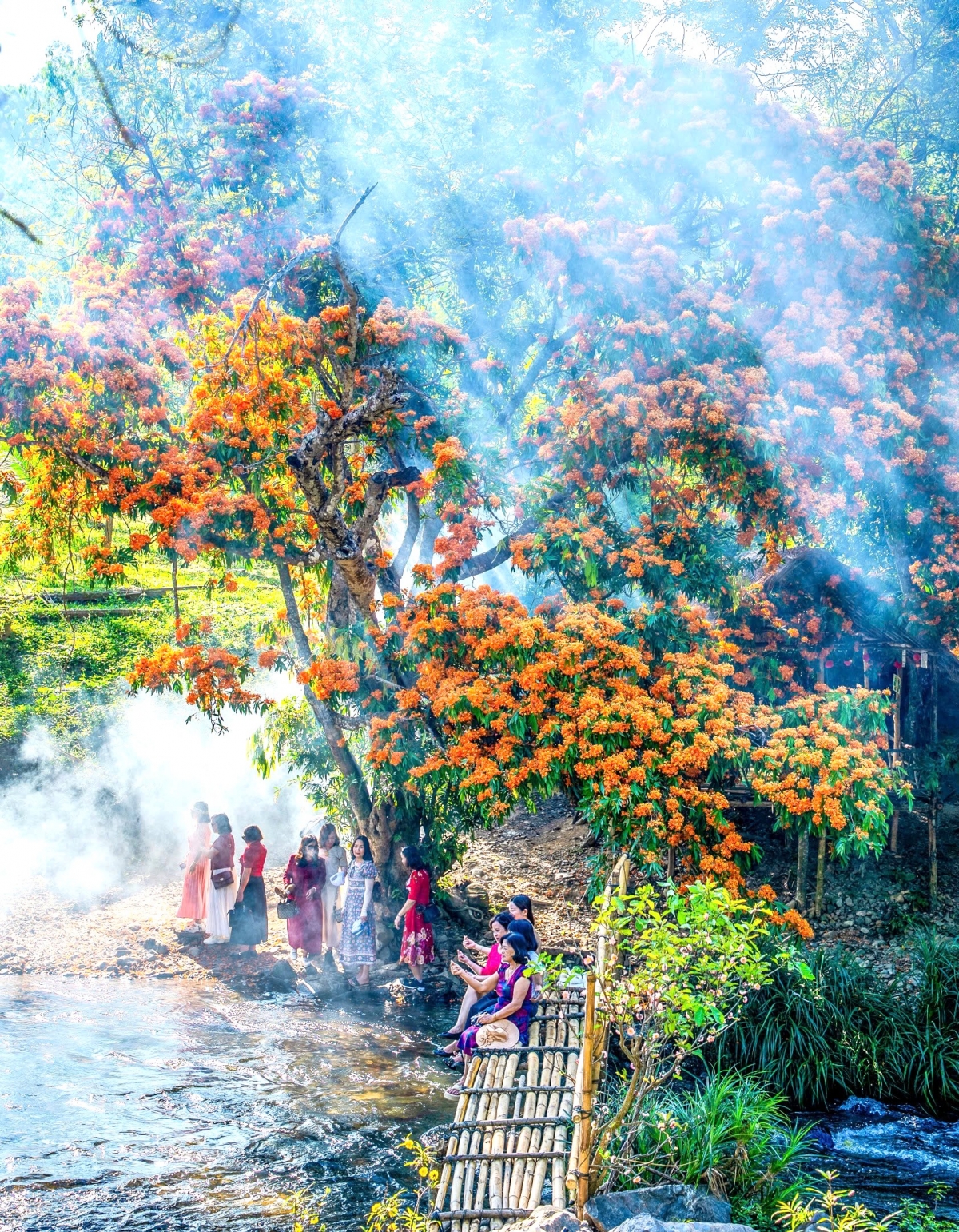 ngay hoi thuong ngoan hoa trang suoi ta ma o vung cao binh Dinh hinh anh 7