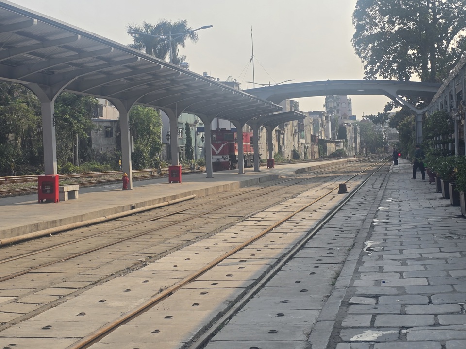 ハイフォン駅は大胆なフランス建築が特徴。写真：ヴィン・クアン