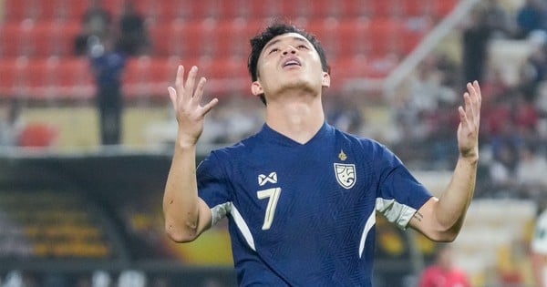 Supachok is unlucky, Thailand team disappoints against the second weakest team in Asia