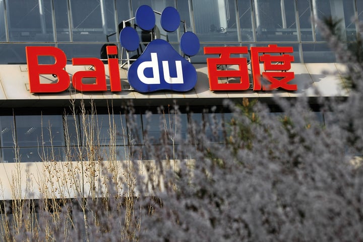 ユーザー情報漏洩事件後、百度の株価は急落した。（写真：ロイター）