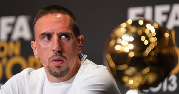 Franck Ribery: "In 2013, Messi and Ronaldo were not better than me"