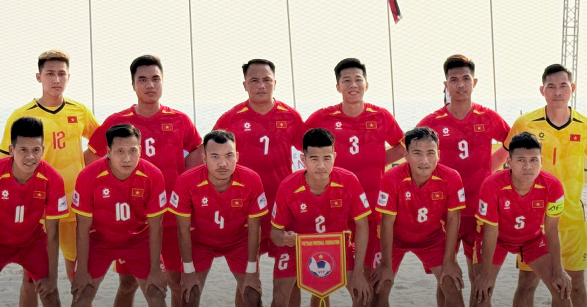 L'équipe de beach soccer du Vietnam a perdu contre la Malaisie