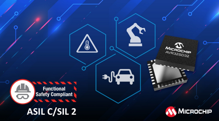 Microchip Technology แนะนำสายผลิตภัณฑ์ไมโครคอนโทรลเลอร์ AVR® SD - 1