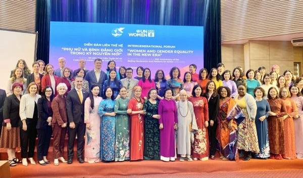 Recognizing Vietnam's contributions to promoting gender equality and women's empowerment