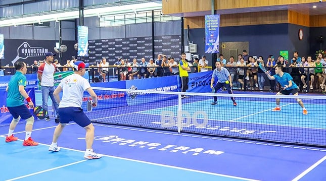 Giải pickleball các CLB tỉnh Bình Định năm 2025: Ấn tượng, chất lượng chuyên môn cao - Ảnh 1.