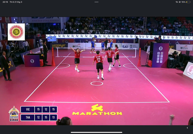 Mit einem Sieg gegen Thailand gewann die vietnamesische Sepak Takraw-Frauenmannschaft zum ersten Mal die Weltmeisterschaft