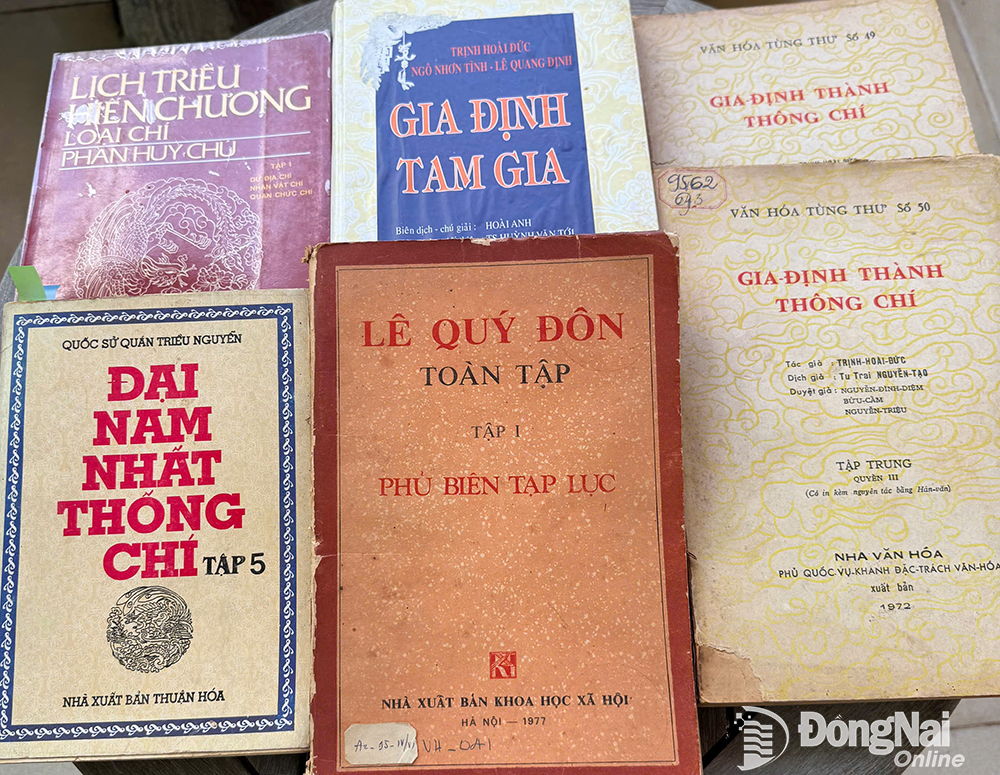 In einigen alten Büchern wird über den Tran-Bien-Literaturtempel geschrieben.