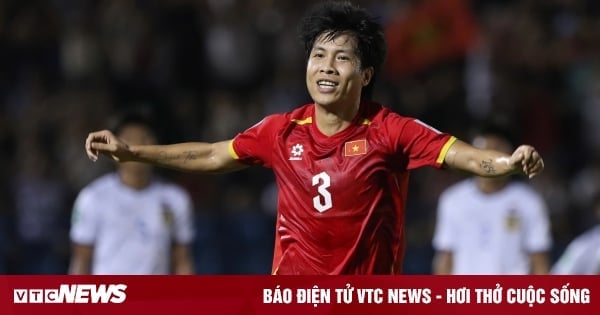 Golden Ball did not score, Vietnam team still won big against Laos