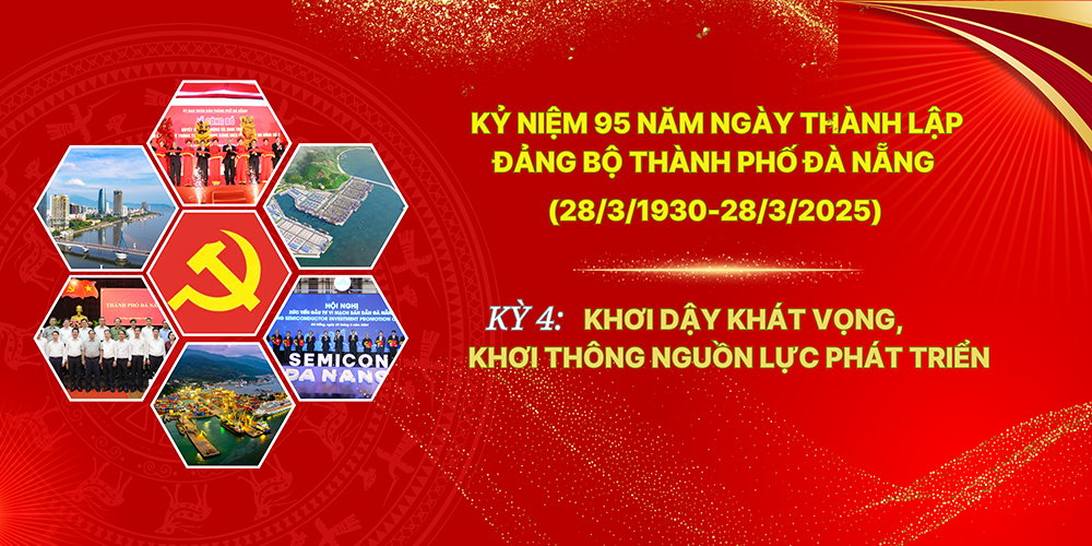 Kỷ niệm 95 năm ngày thành lập Đảng bộ thành phố Đà Nẵng (28/3/1930-28/3/2025) - Kỳ 4: Khơi dậy khát vọng, khơi thông nguồn lực phát triển