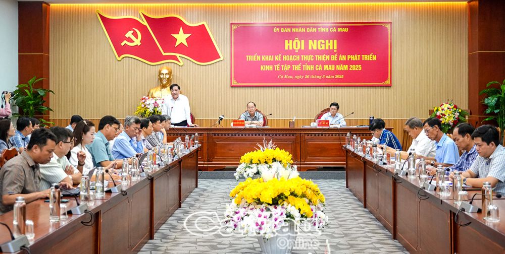 លេខាបក្សខេត្ត Nguyen Ho Hai; អនុលេខាគណៈកម្មាធិការបក្សខេត្ត ប្រធានគណៈកម្មាធិការប្រជាជនខេត្ត Pham Thanh Ngai និងអនុប្រធានគណៈកម្មាធិការប្រជាជនខេត្ត Le Van Su បានធ្វើជាអធិបតីសន្និសីទ។