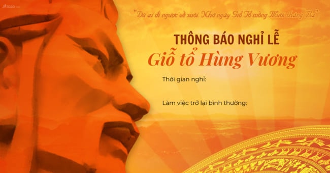 Hung King holiday banner