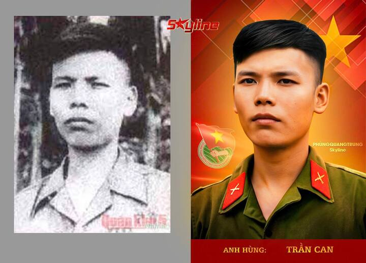 Hình ảnh Anh hùng Trần Can.