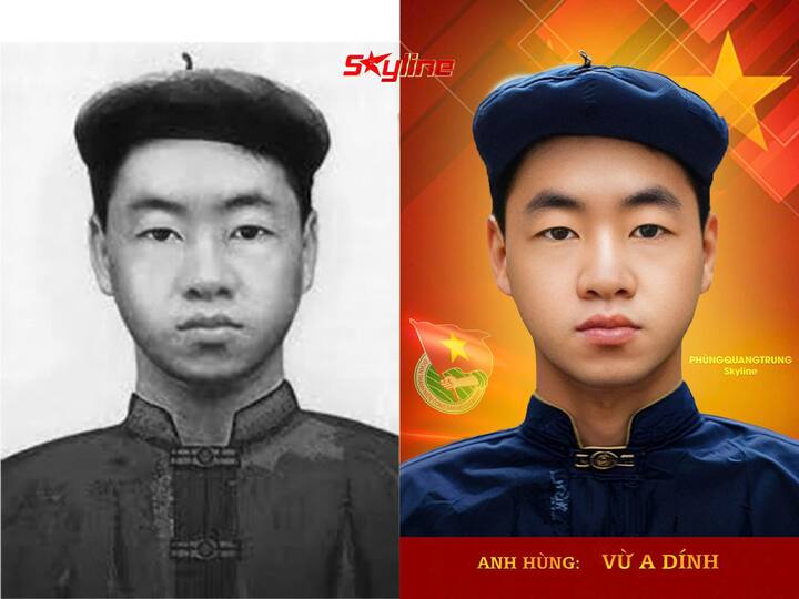Hình ảnh Anh hùng Vừ A Dính.
