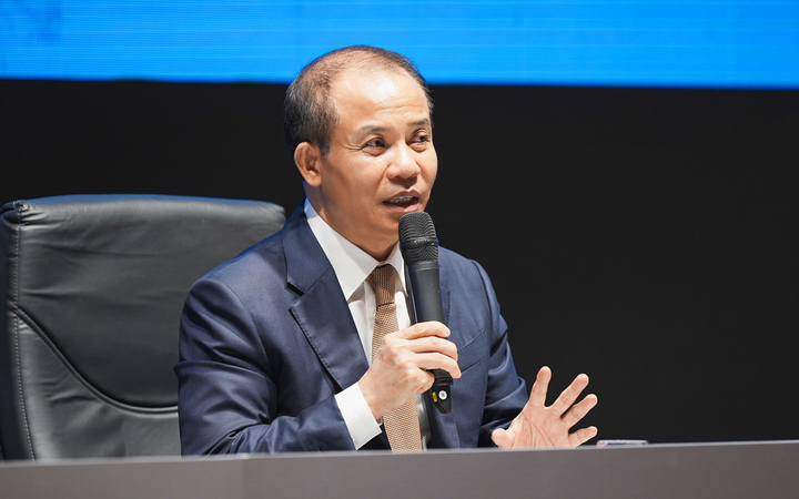Herr Dang Khac Vy, Vorstandsvorsitzender der VIB Bank. (Foto: Dai Viet)