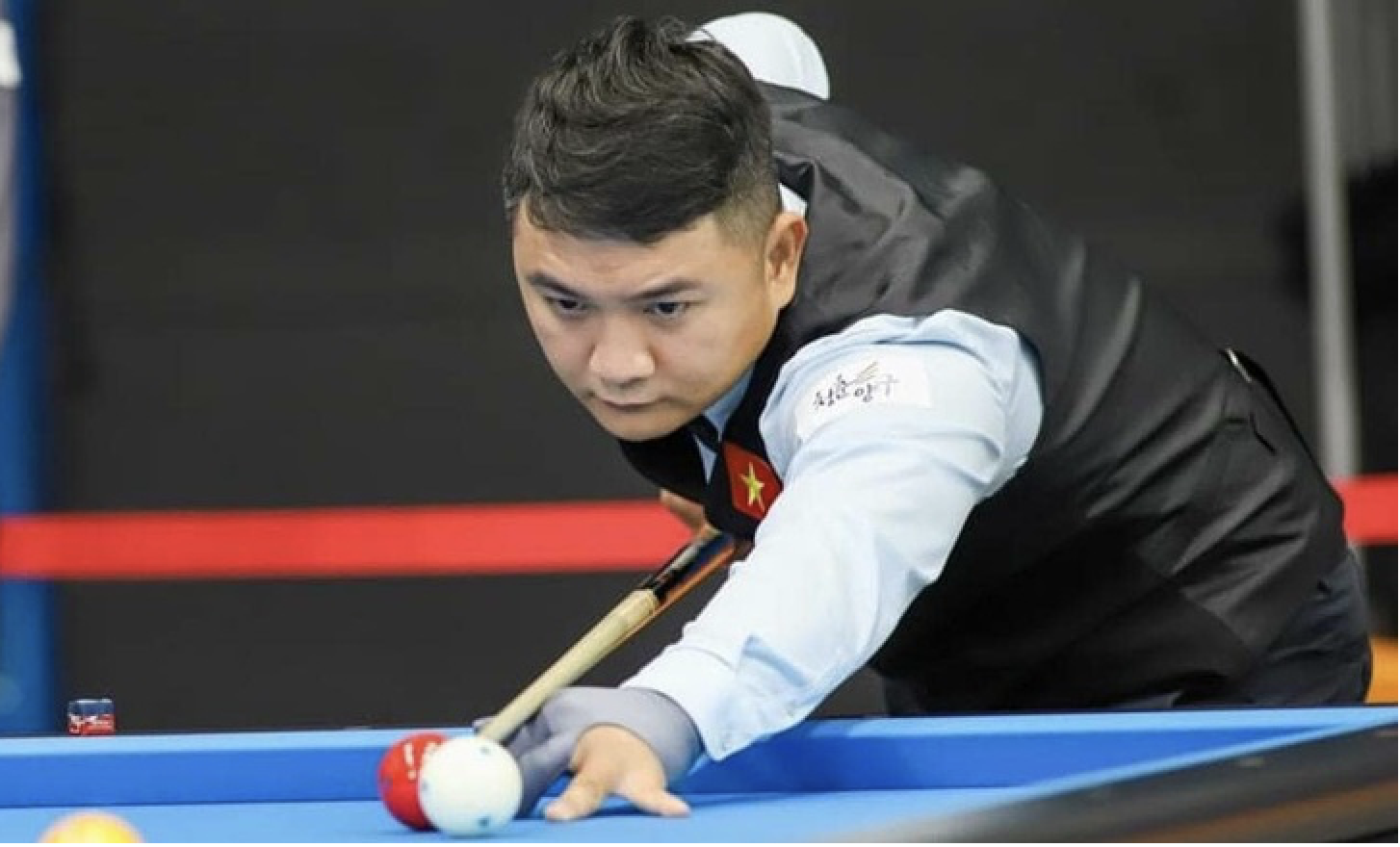 Excellently defeating the world's number 1 player, Tran Thanh Luc entered the final of the Bogota World Cup