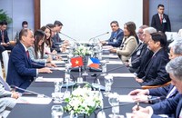 In January 2024, during his state visit to Vietnam, Philippine President Ferdinand Marcos Jr. met with Vingroup Chairman Pham Nhat Vuong.