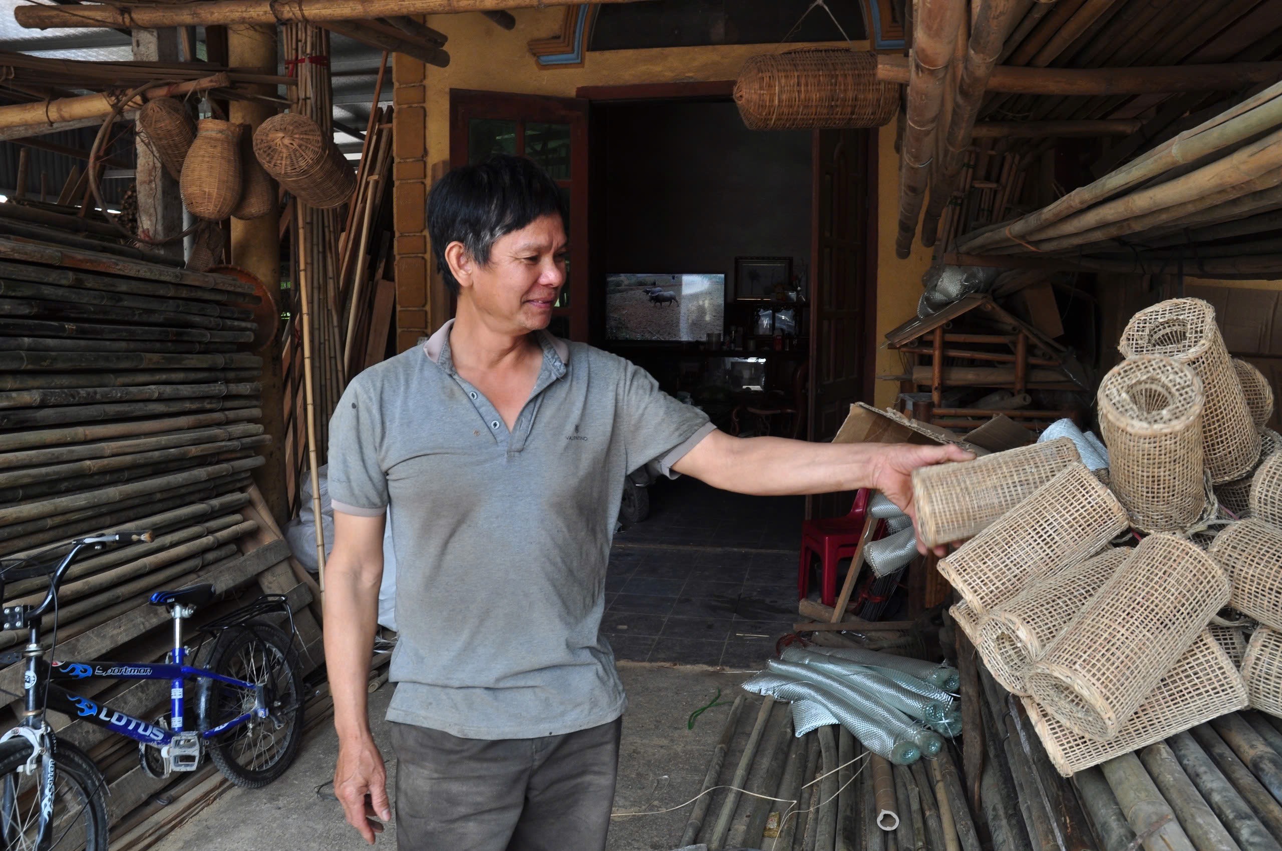 Làng đan ngư cụ Hưng Học trước nguy cơ thất truyền - Ảnh 1.