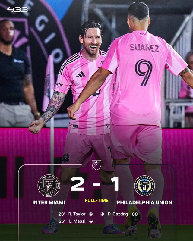 Messi và Inter Miami duy trì mạch 5 trận bất bại- Ảnh 1.