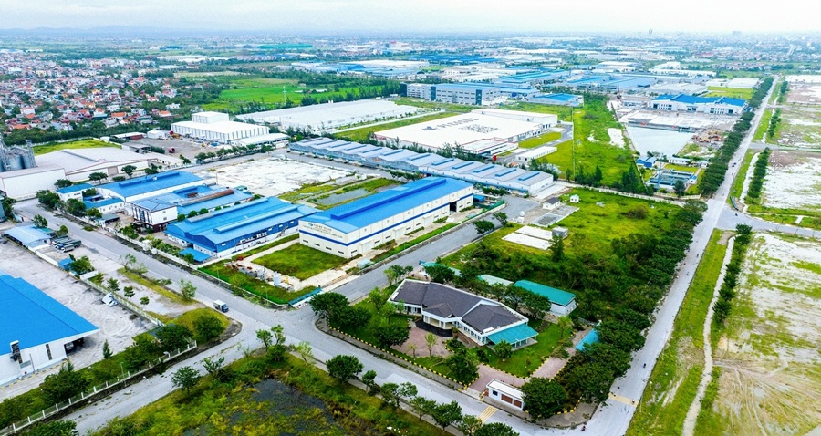 Dai An Industrial Park is continuously expanding to attract new, advanced and modern technology projects. Photo: Thanh Chung