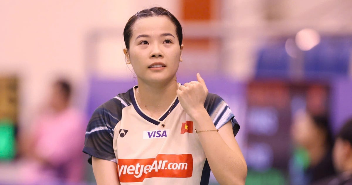 Nguyen Thuy Linh se retiró repentinamente del torneo de bádminton Orleans Masters en Francia.