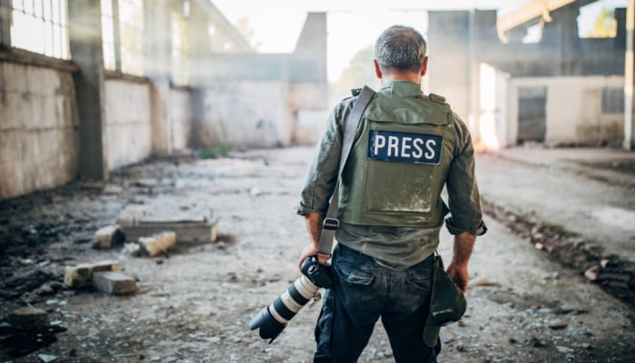 122 Journalisten im Jahr 2024 getötet