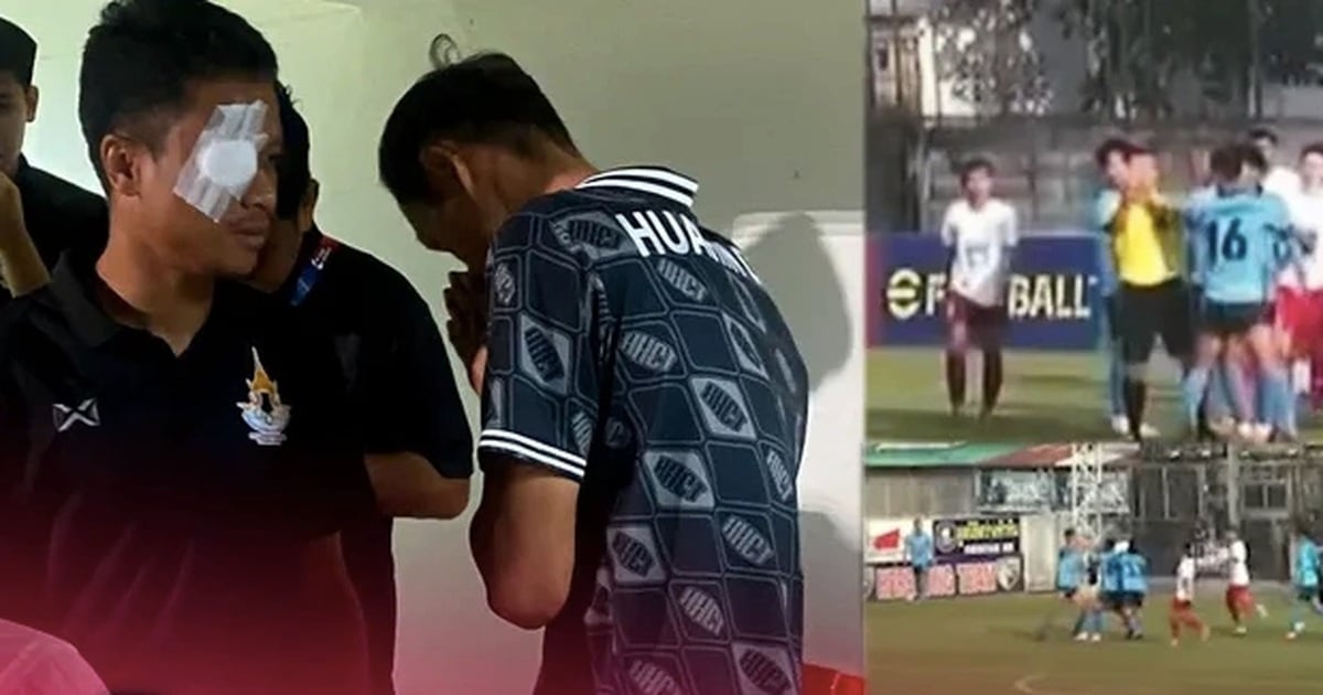 Bad image in Thai football: Player punches referee and opponent