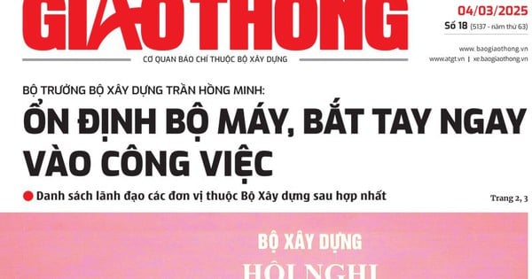 Latest and best news on Giao thong Newspaper on March 4, 2025