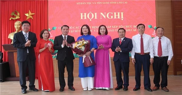 Lao Cai Department of Ethnic Minorities and Religions strengthens organizational work