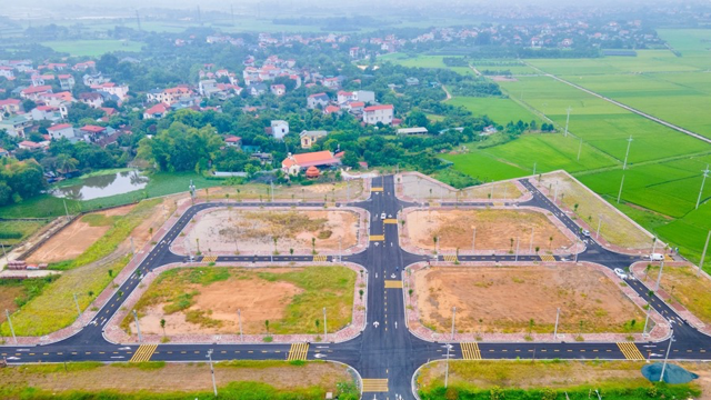 Construire des infrastructures pour une zone de vente aux enchères de terrains de 4 902 m2 dans la commune de Hop Thanh (My Duc)