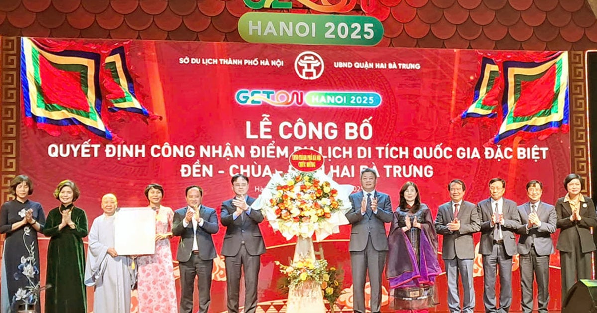 Inauguración del programa "Hanoi Turismo da la bienvenida al 2025"