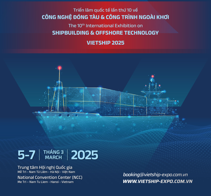 PTSC y DQS participan en la feria internacional de construcción naval Vietship 2025