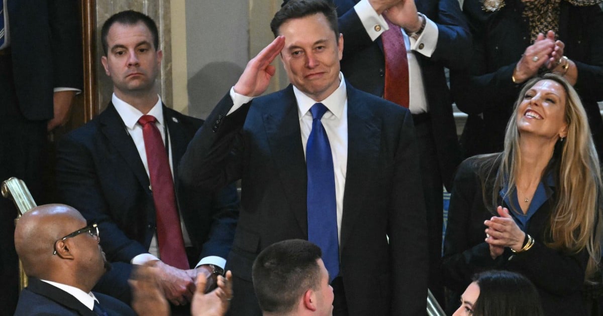 Trump fait l'éloge du milliardaire Elon Musk au Congrès