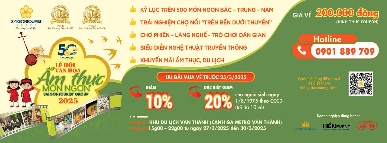 Hàng trăm món ngon Việt Nam cùng các chương trình văn hóa văn nghệ chọn lọc… sẽ được giới thiệu tại lễ hội năm 2025