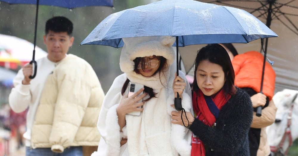 Strong cold air is coming, the North has another series of cold rainy days