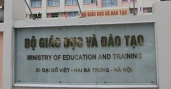 Bộ GDĐT thông tin về sắp xếp, tổ chức bộ máy và bổ nhiệm nhân sự