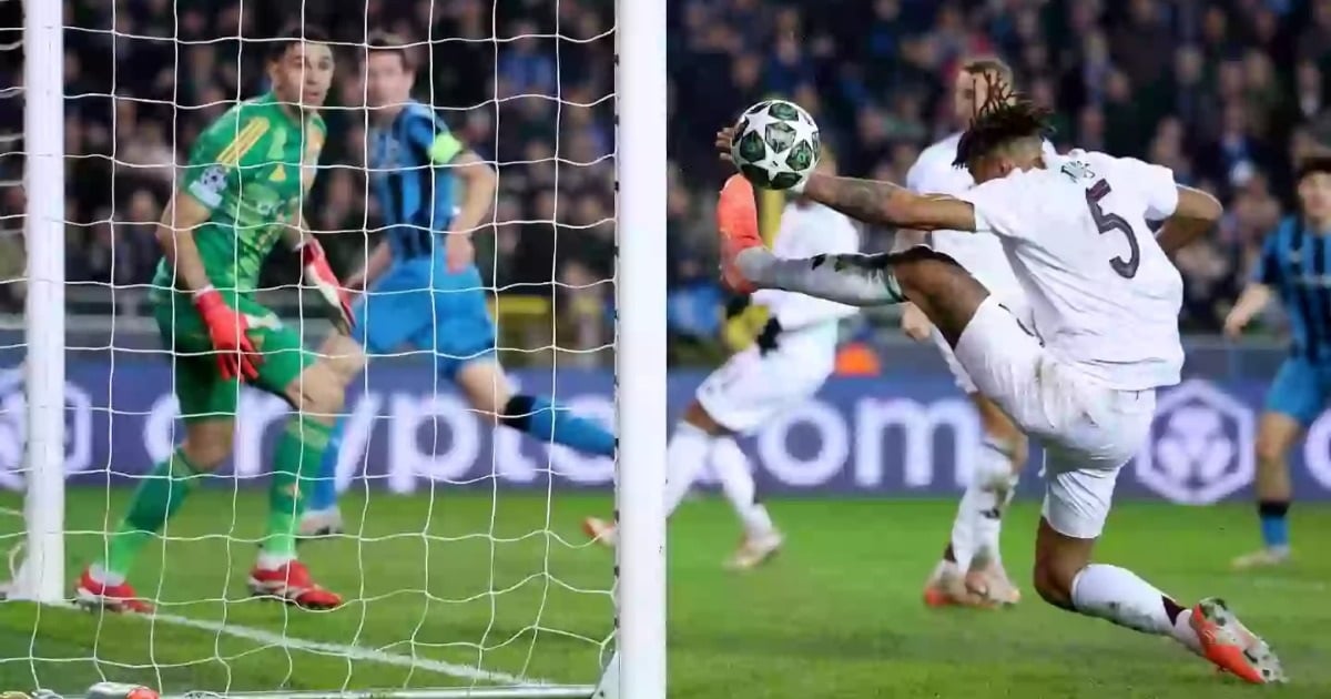 Un arrêt incroyable, les fans l'applaudissent sans cesse en Ligue des Champions