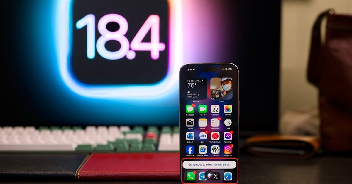 Apple เปิดตัว iOS 18.4 เบต้า 2