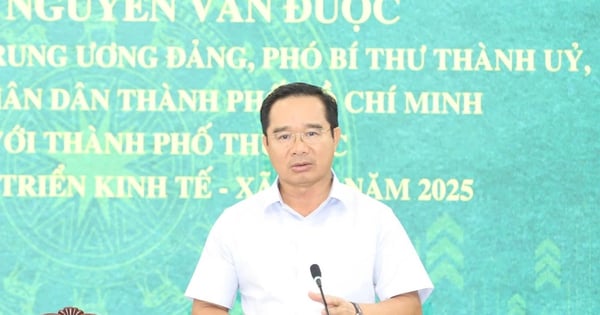 Chairman Nguyen Van Duoc mentioned the 1-4-1 model with Thu Duc City.