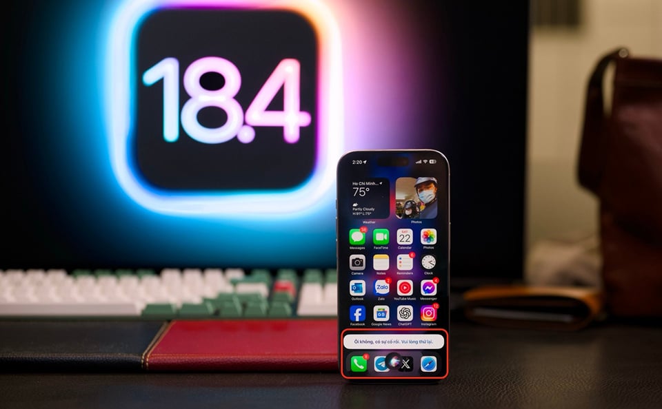 Apple phát hành iOS 18.4 beta 2  