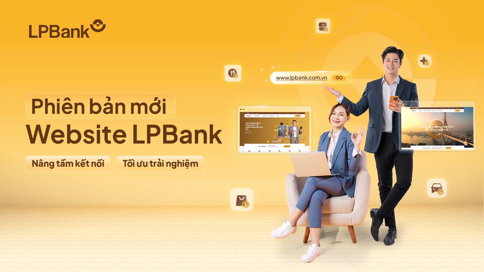 Loc Phat Bank (LPBank) launches new website interface.jpg