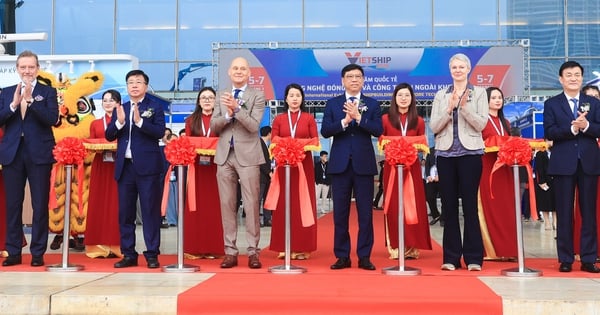 Inauguración de la exposición internacional de tecnología de construcción naval Vietship 2025