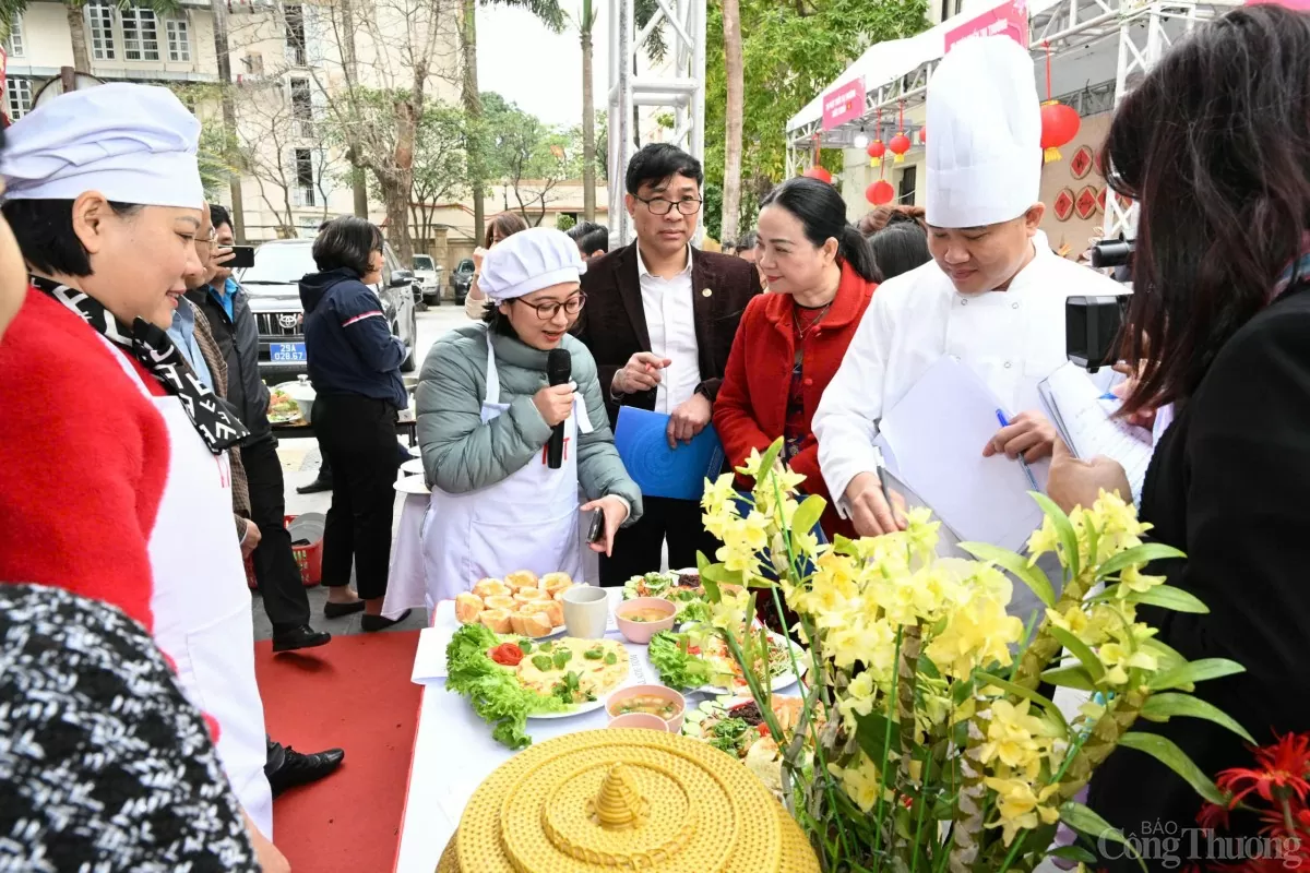 Đặc sắc các món ăn vùng miền tại Hội thi nấu ăn Công đoàn Bộ Công Thương